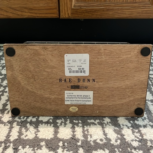 NWT Rae Dunn letter sorting holder - Picture 2 of 5